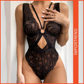 Lace One-Piece Cross Backless Sexy Lingerie